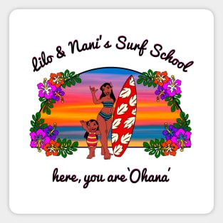 Nani Surf School Magnet